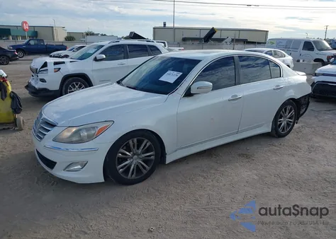2012 Hyundai Genesis 3.8 from USA, damaged, VIN KMHGC4DD7CU176322